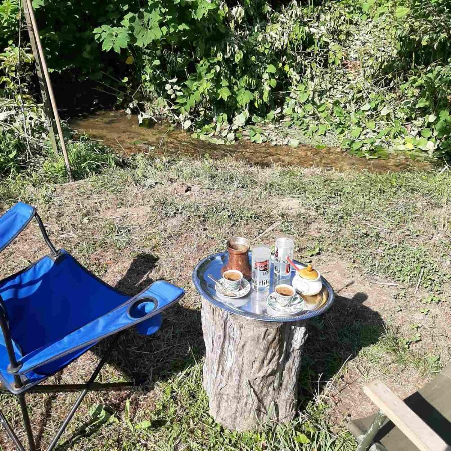 Cottage Forest Stream Високо Экстерьер фото